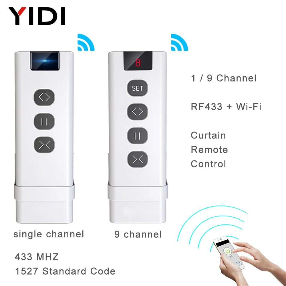 Relay Module 1 Channel - 9/1 Kanal RF433 Uzaktan Kumanda WiFi