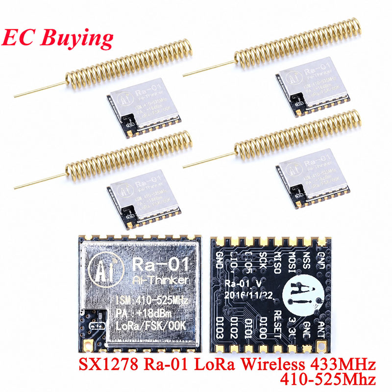 Lora Sx1278 - 1-10 Adet Ra-01 SX1278 LoRa Yayılı