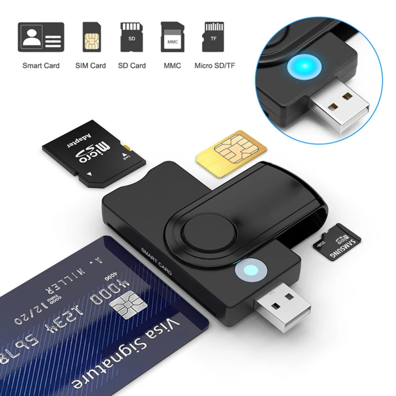 Sd Card Module - USB 3.0 2.0 akıllı kart okuyucu
