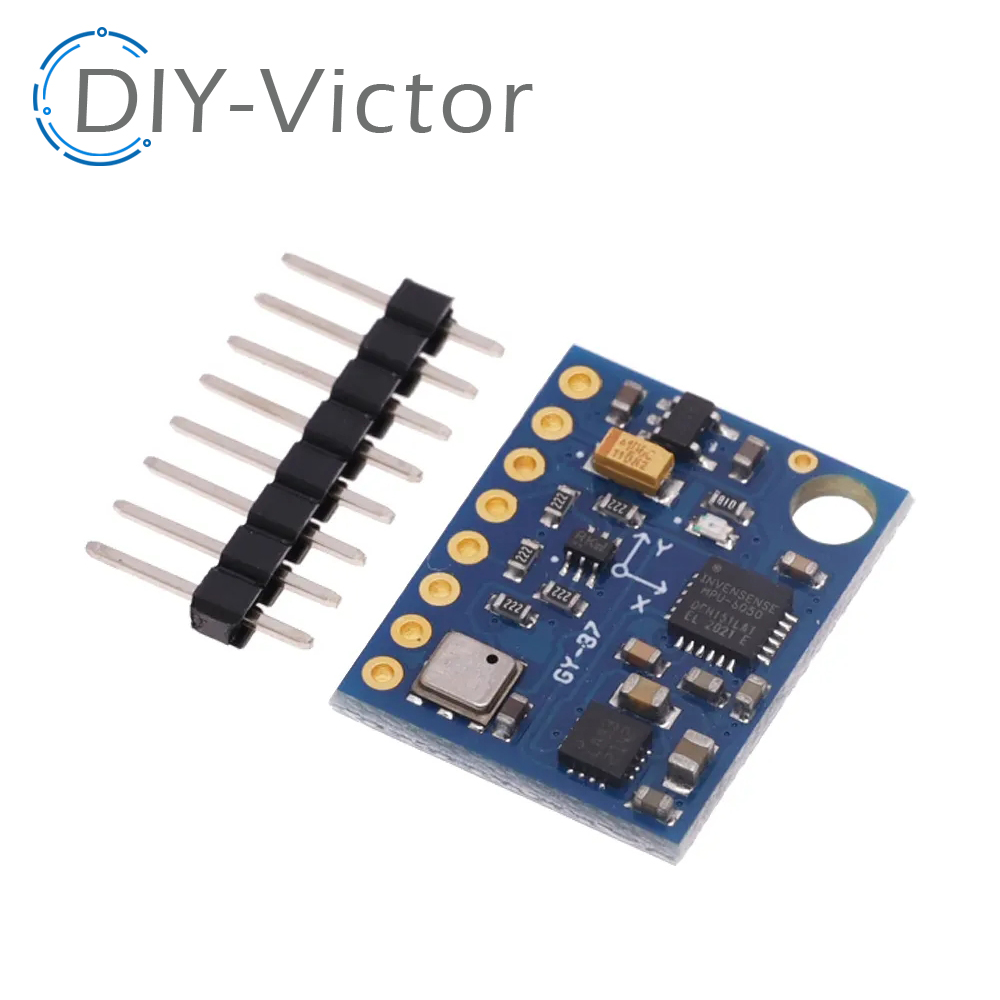 Mpu6050 - GY-87 10DOF Modülü, Orijinal MPU6050, HMC5883L,