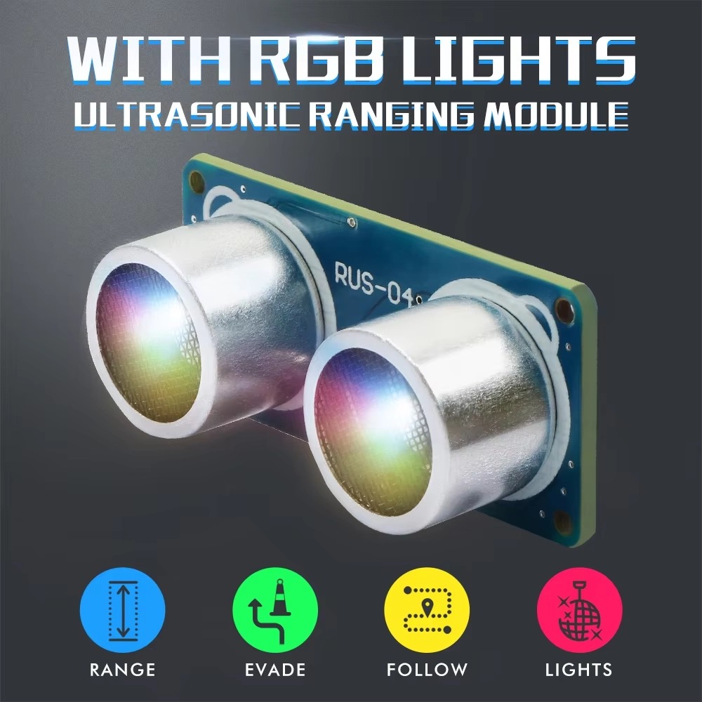 Ultrasonic Sensor Hc-Sr04 - HC-SR04/RUS-04 Ultrasonik Modül Mesafe Ölçme Sensörü