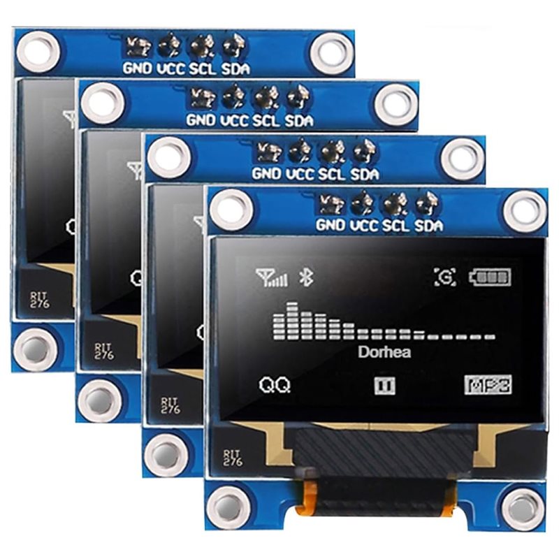 Ssd1306 - A37T-4 Adet 0.96 Inç OLED Ekran