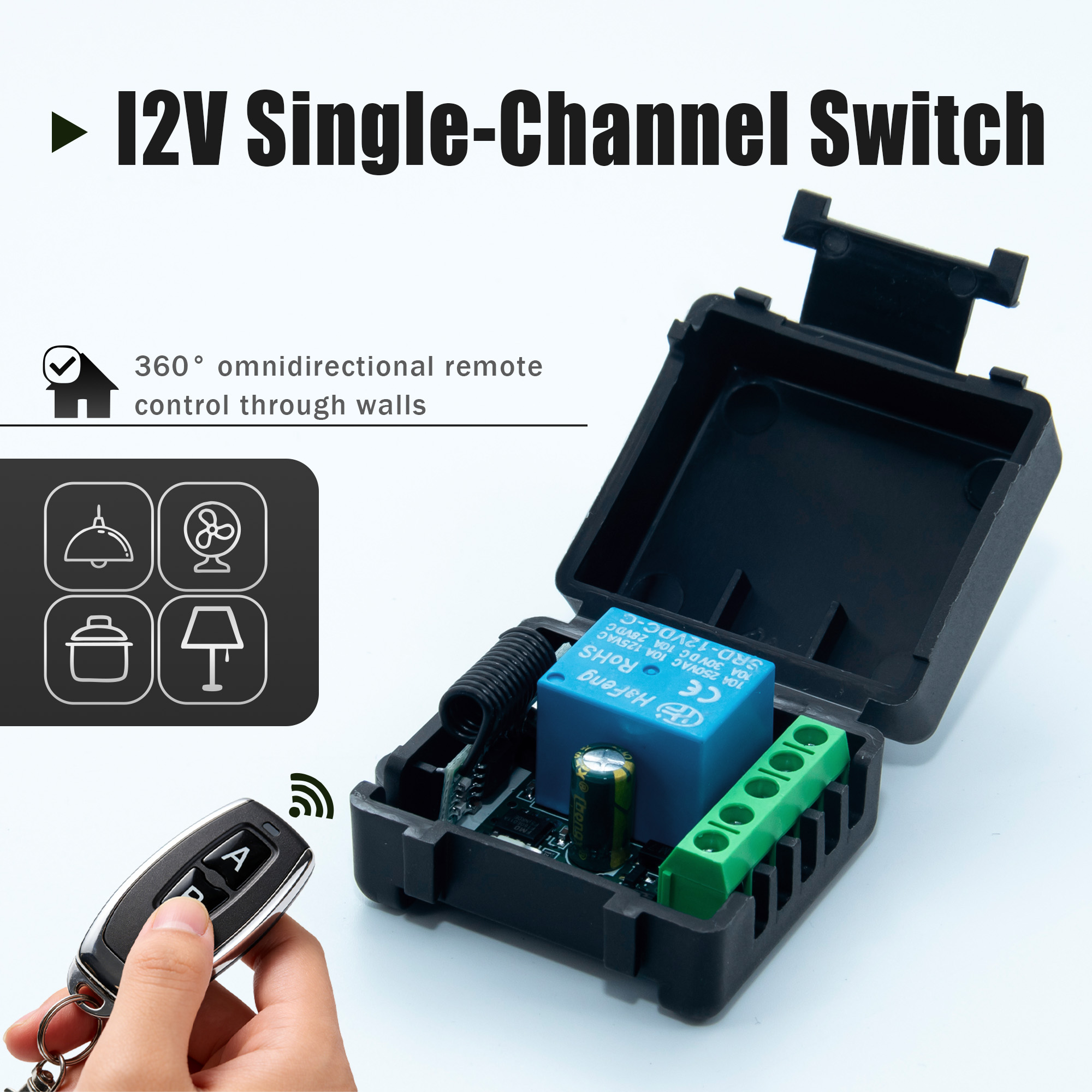 DC 12V 433MHz Kablosuz Uzaktan - Joystick Module incelemesi ve fiyatı