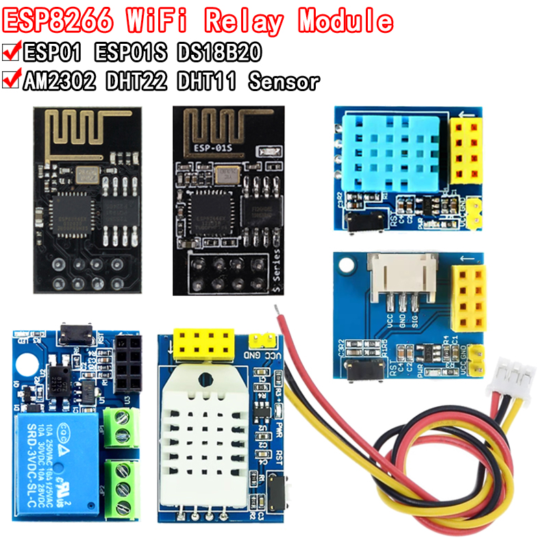 ESP8266 5V WiFi röle modülü DS - Ds18B20 incelemesi ve fiyatı