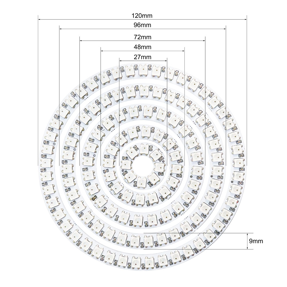 WS2812b Led Halka Adreslenebil - Ws2812B Strip 5V incelemesi ve fiyatı