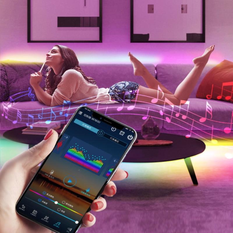 WS2812B Bluetooth Müzik LED Ko - Ws2812B Strip 5V incelemesi ve fiyatı