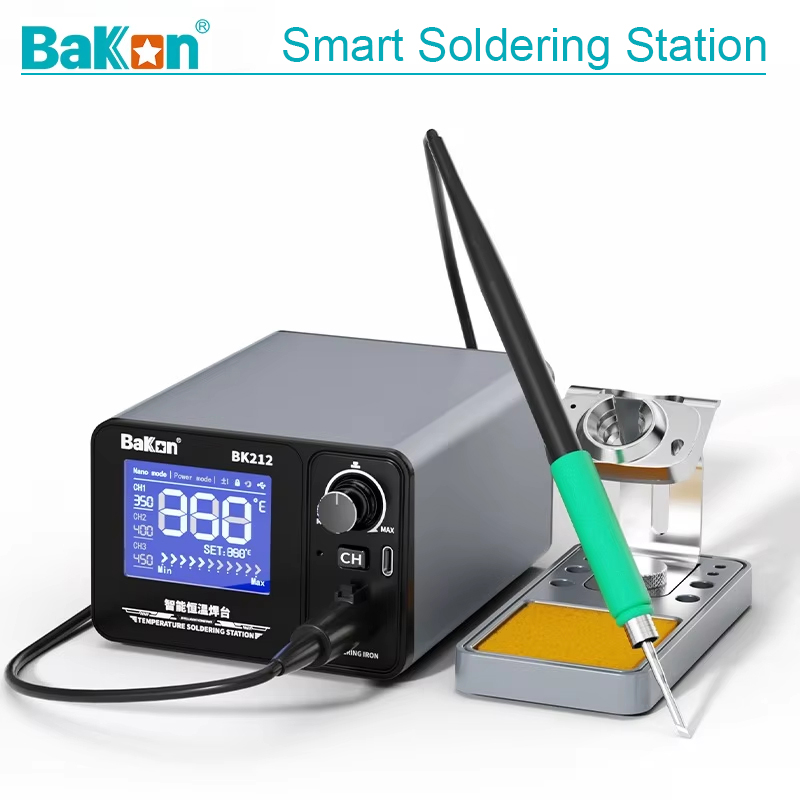 Bakon BK212 Akıllı Lehimleme İ - Soldering Iron Temperature Probe incelemesi ve fiyatı