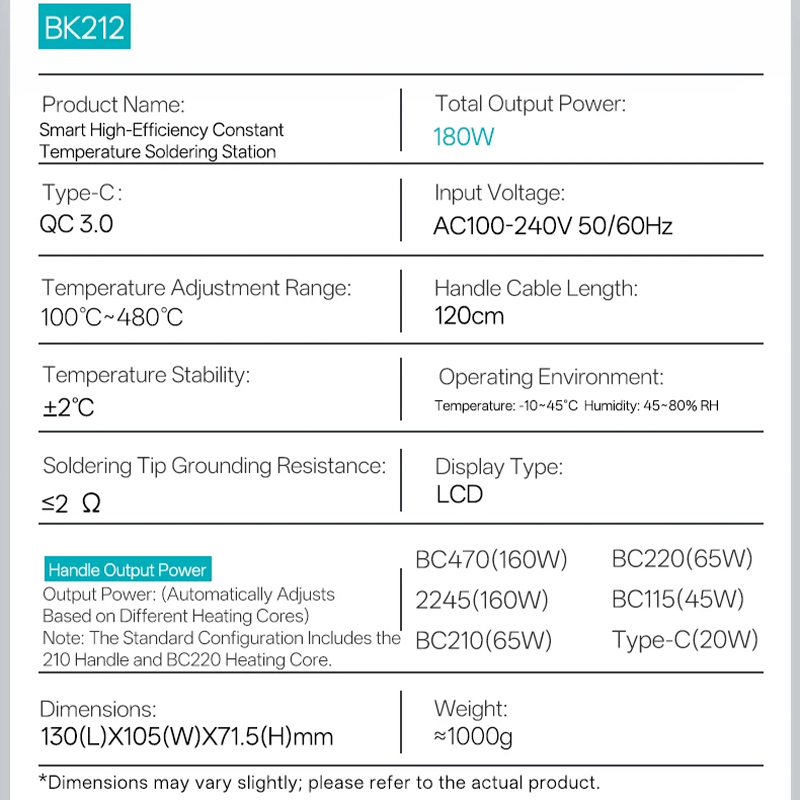Bakon BK212 Akıllı Lehimleme İ - Soldering Iron Temperature Probe incelemesi ve fiyatı