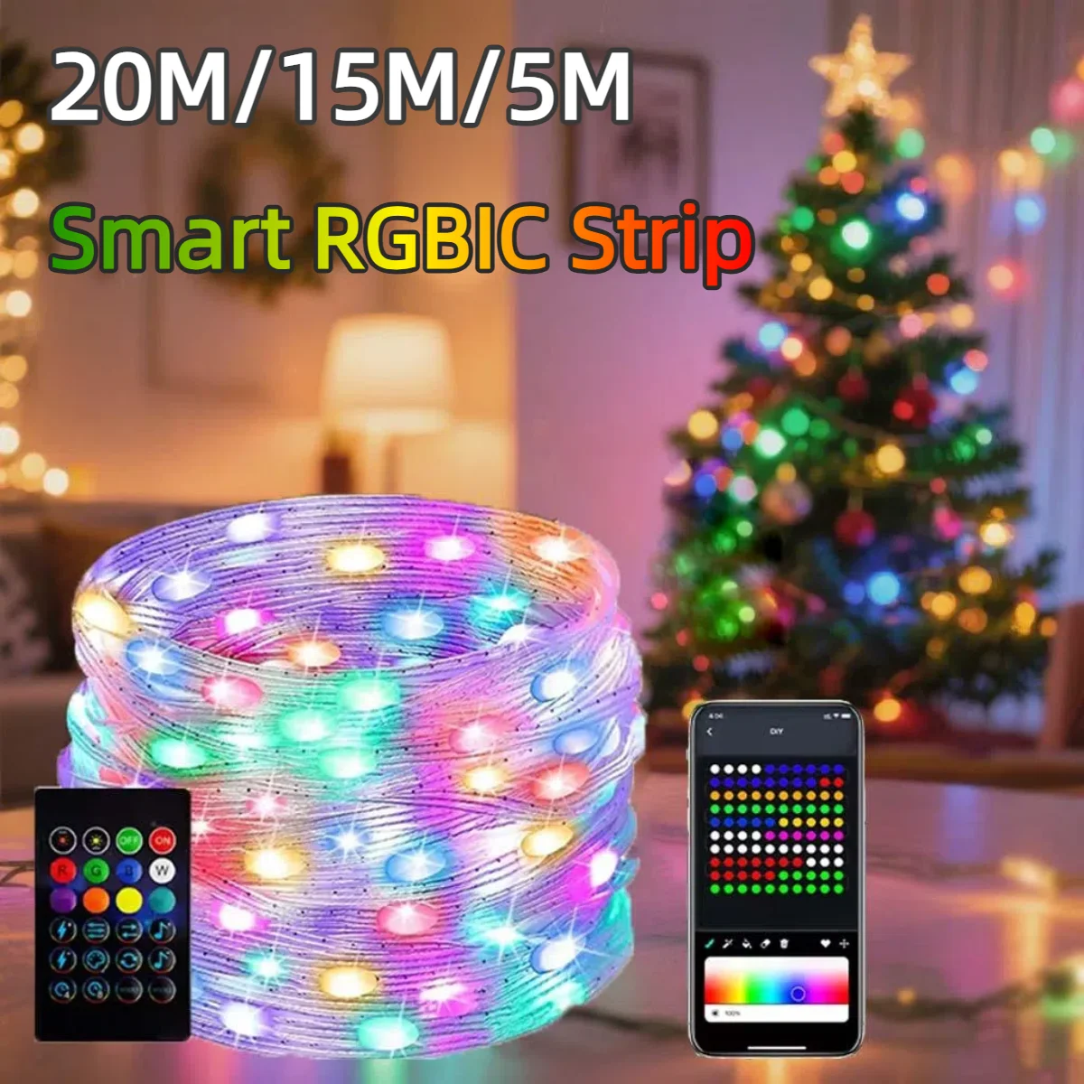 20M/10M/5M akıllı USB 5V LED d - Ws2812B Strip 5V incelemesi ve fiyatı
