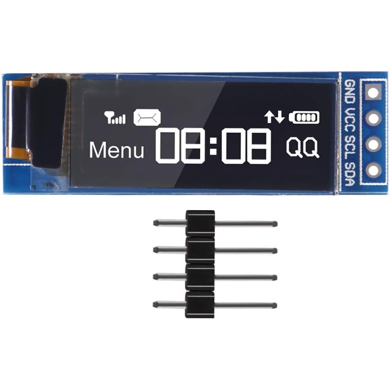 I2C OLED ekran modülü 0.91 inç - Ssd1306 incelemesi ve fiyatı
