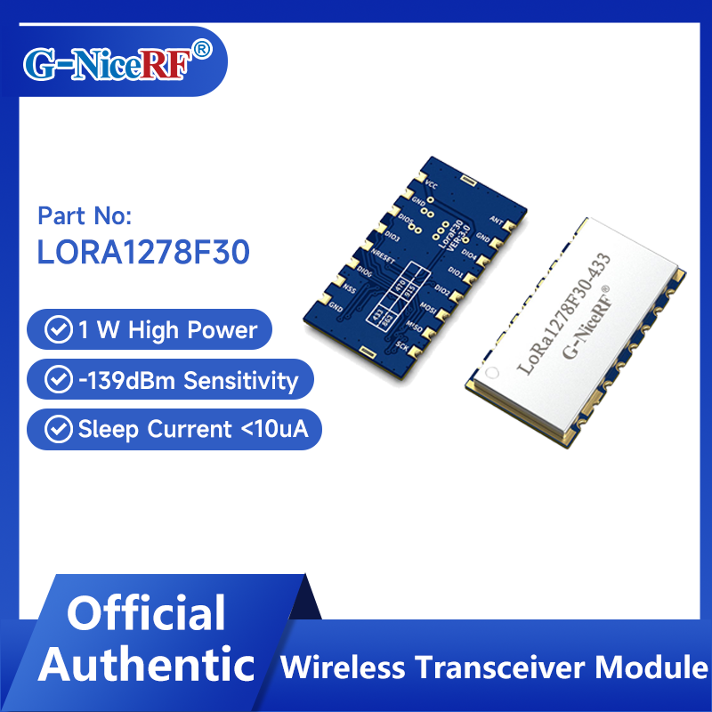 G-NiceRF |   2 adet LoRa1278F3 - Lora Sx1278 incelemesi ve fiyatı