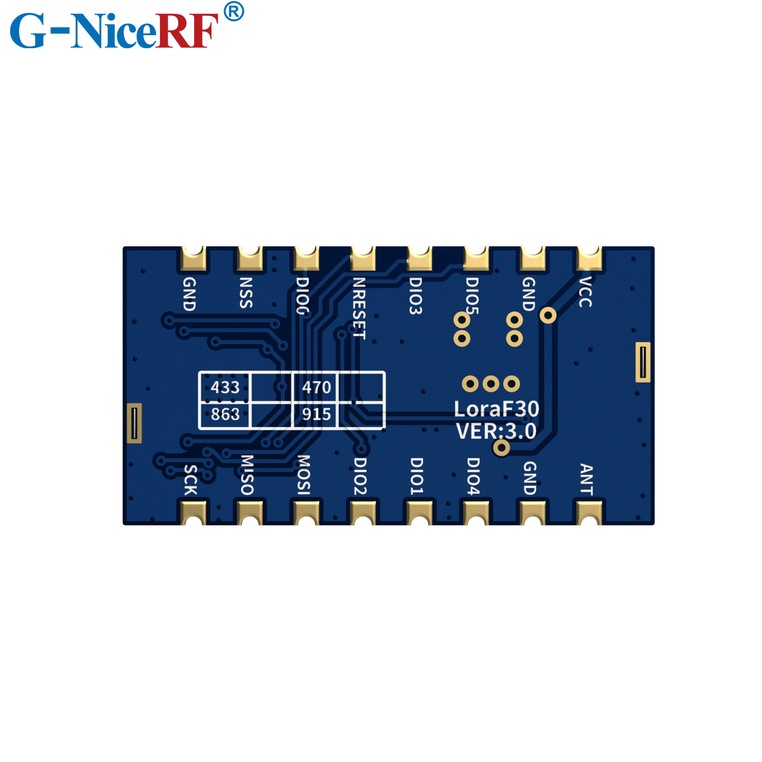 G-NiceRF |   2 adet LoRa1278F3 - Lora Sx1278 incelemesi ve fiyatı