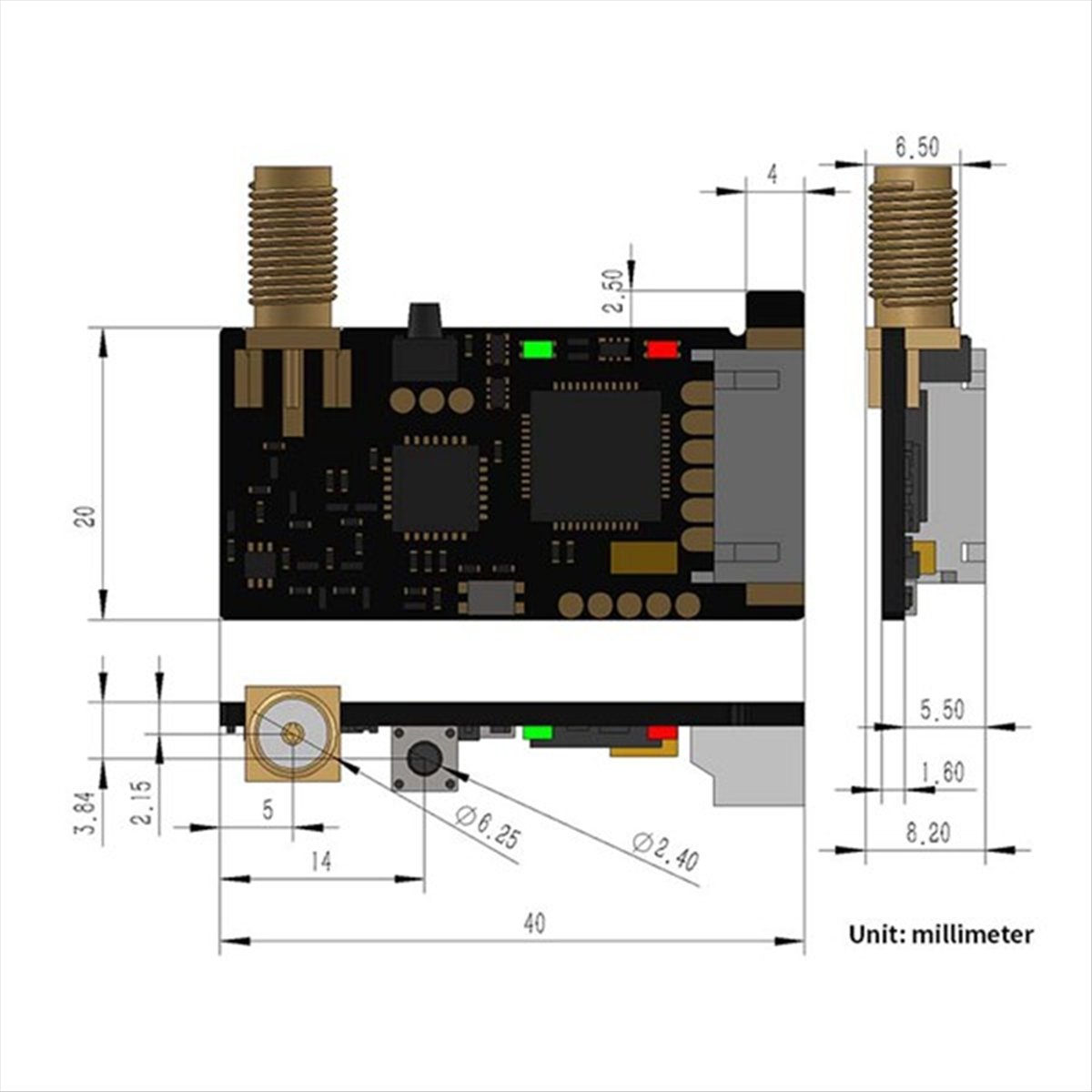☶ ❈ ＊ ♥ AC1575-2Pcs SX1278 433 - Lora Sx1278 incelemesi ve fiyatı