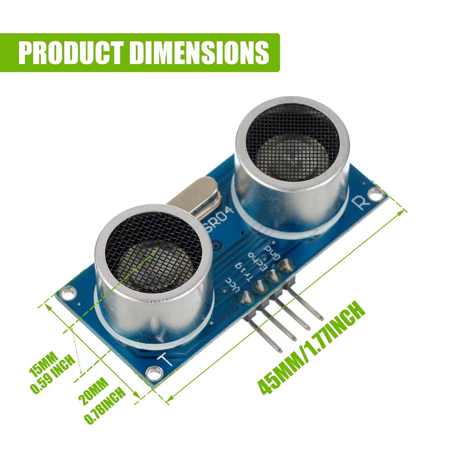 10 adet HC-SR04 Ultrasonik Sen - Ultrasonic Sensor Hc-Sr04 incelemesi ve fiyatı