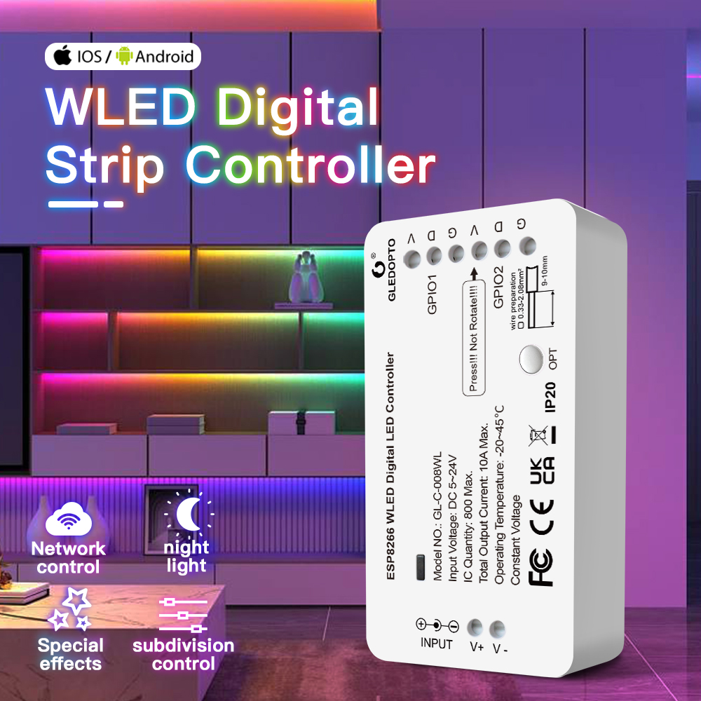 5 V-24 V WLED RGB RGBW Dijital - Ws2812B Strip 5V incelemesi ve fiyatı
