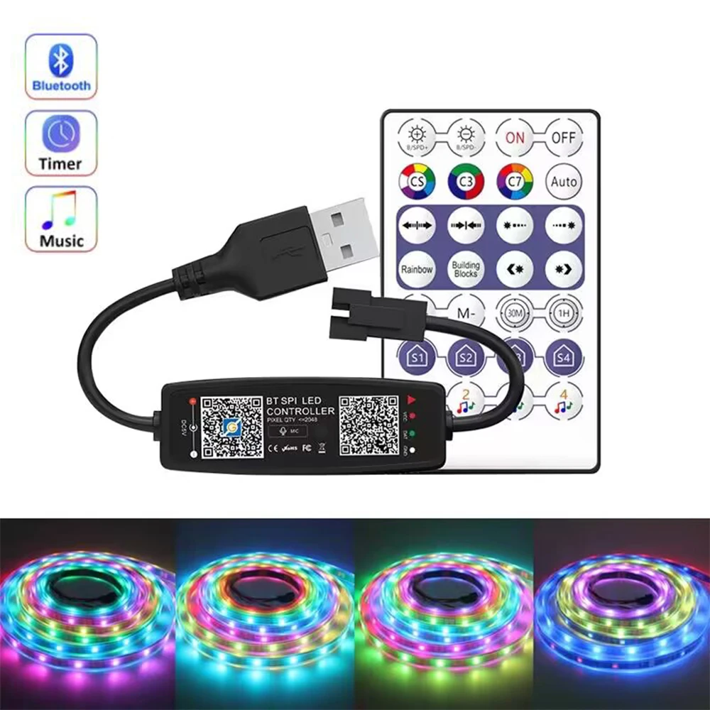 WS2812B denetleyici Bluetooth  - Ws2812B Strip 5V incelemesi ve fiyatı