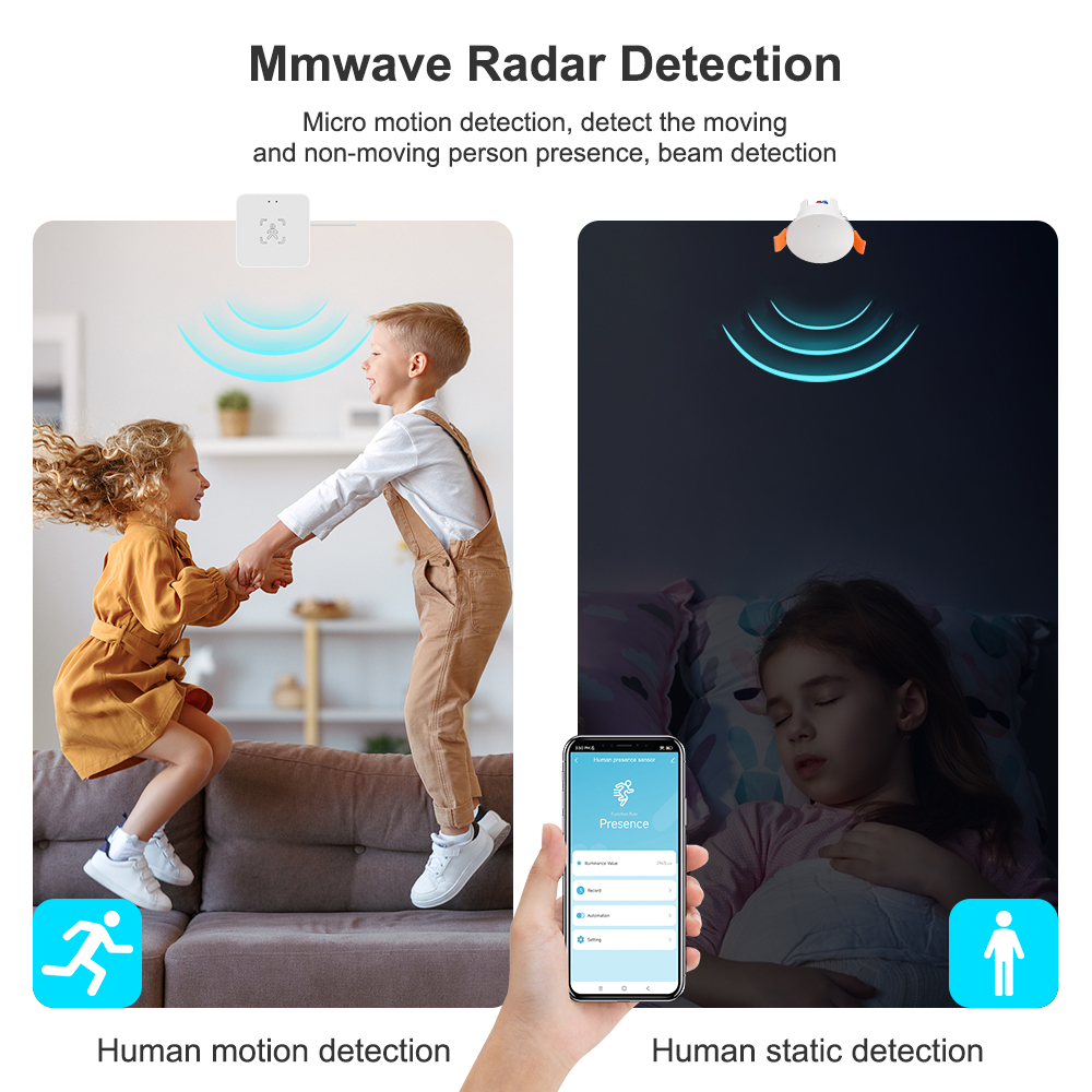 ZigBee MmWave Radar İnsan Varl - Pir Motion Sensor incelemesi ve fiyatı