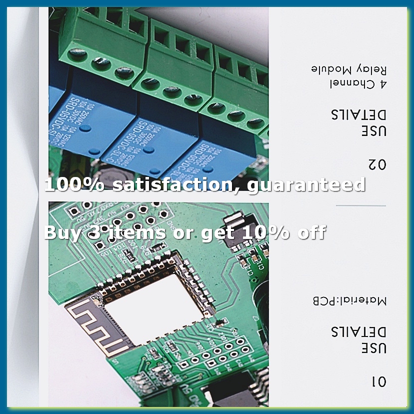 ESP8266 Kablosuz WIFI 4 Kanall - Relay Module 4 Channel incelemesi ve fiyatı