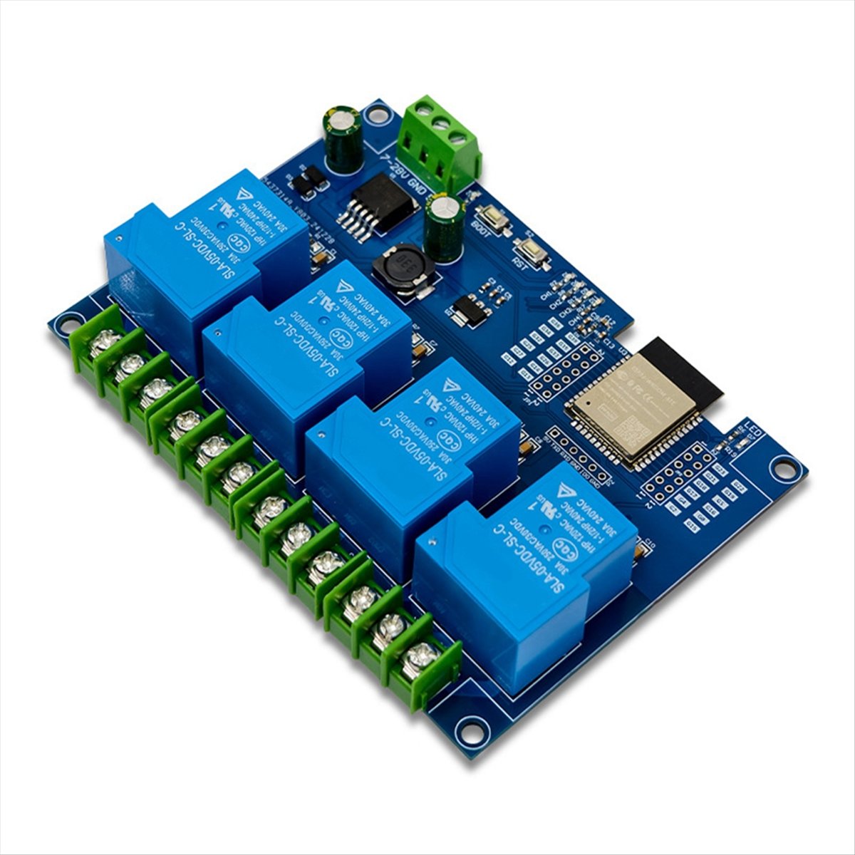 HDL 4 Kanal Röle Modülü 30A DC - Relay Module 4 Channel incelemesi ve fiyatı