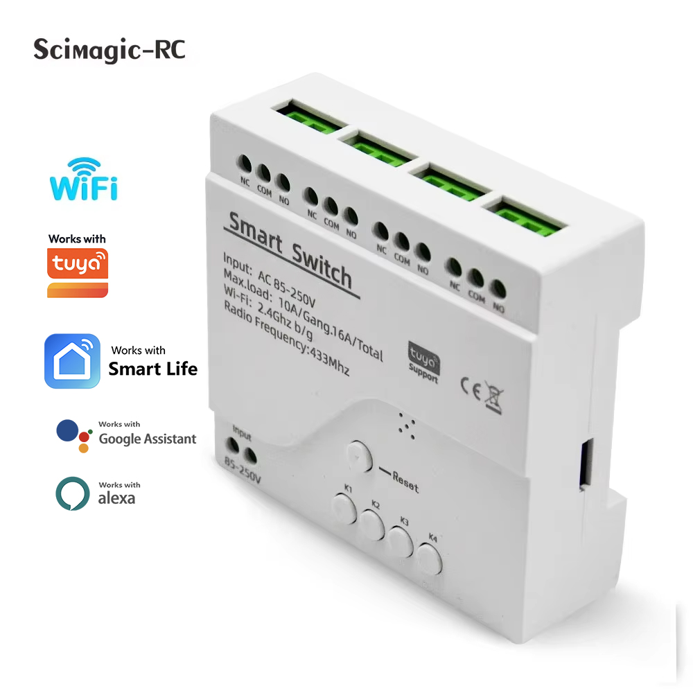 Akıllı Anahtar 4 Kanallı Röle  - Relay Module 4 Channel incelemesi ve fiyatı