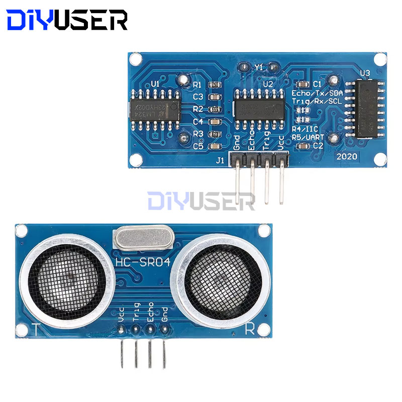 DIYUSER 2 adet Ultrasonik Modü - Ultrasonic Sensor Hc-Sr04 incelemesi ve fiyatı