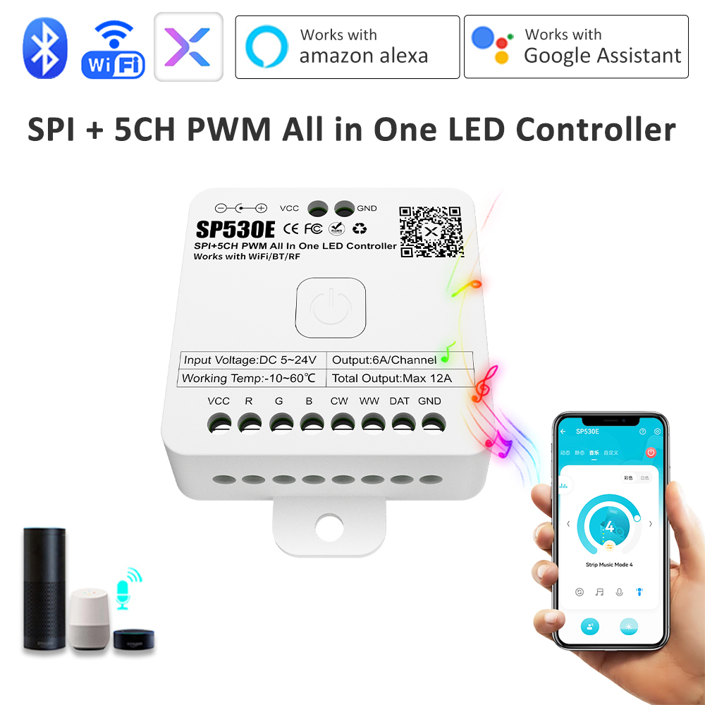 SP530E Hepsi Bir Arada LED Kon - Ws2812B Strip 5V incelemesi ve fiyatı