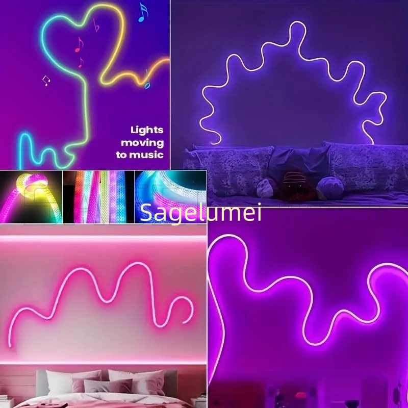 360 Glow Yuvarlak RGB Neon LED - Ws2812B Strip 5V incelemesi ve fiyatı