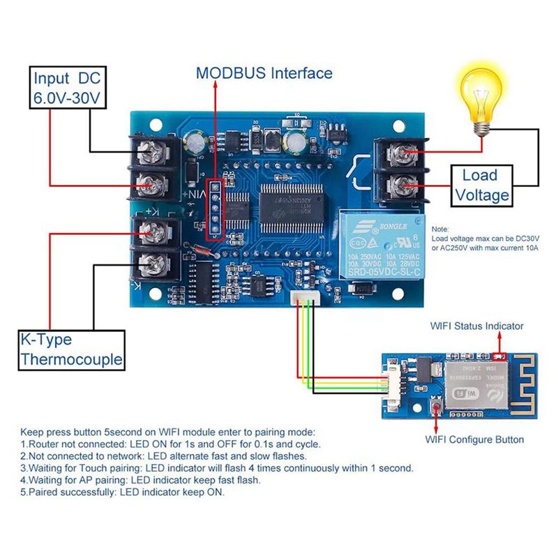 DT17 2X 12V DC Dijital Sıcaklı - Thermocouple Module K Type incelemesi ve fiyatı