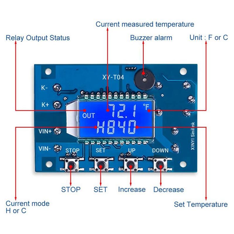 DT17 2X 12V DC Dijital Sıcaklı - Thermocouple Module K Type incelemesi ve fiyatı