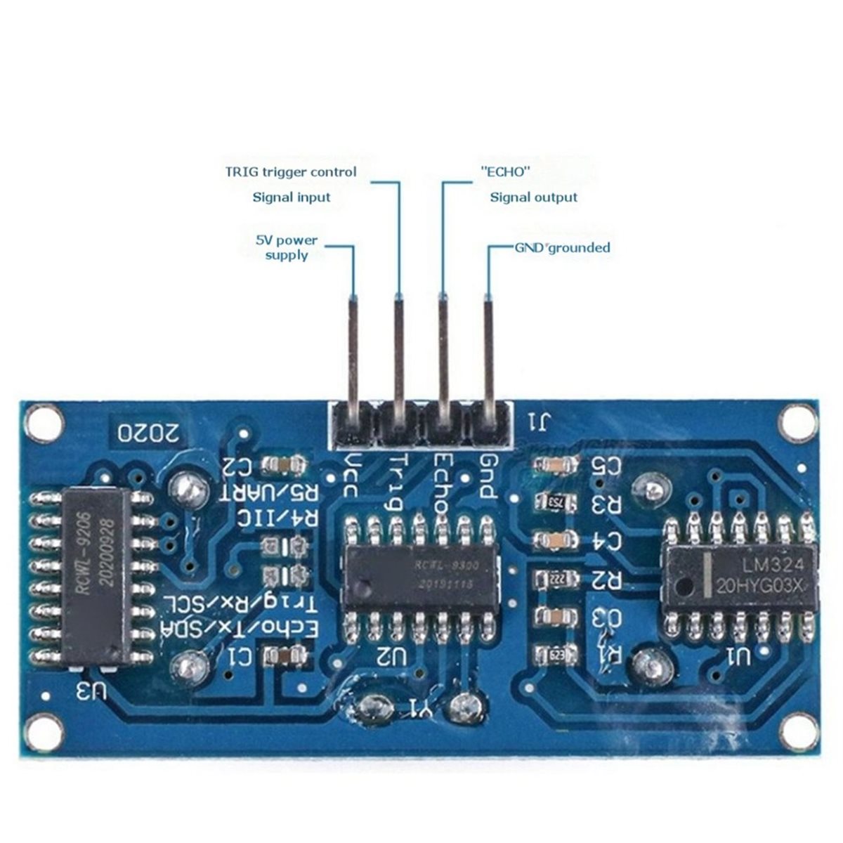 6 adet HC-SR04 ultrasonik sens - Ultrasonic Sensor Hc-Sr04 incelemesi ve fiyatı