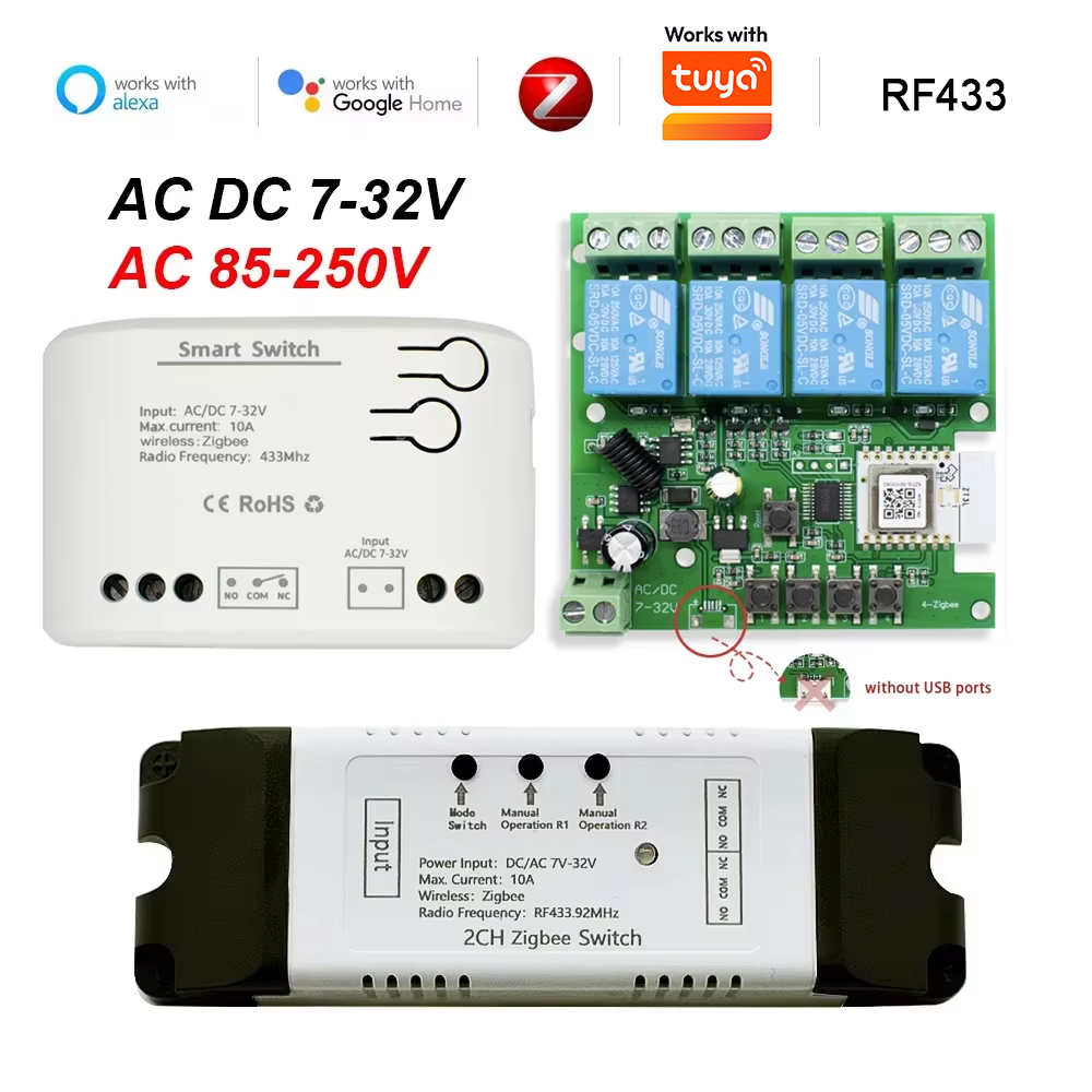 Kuru Kontak Akıllı Zigbee Anah - Relay Module 1 Channel incelemesi ve fiyatı