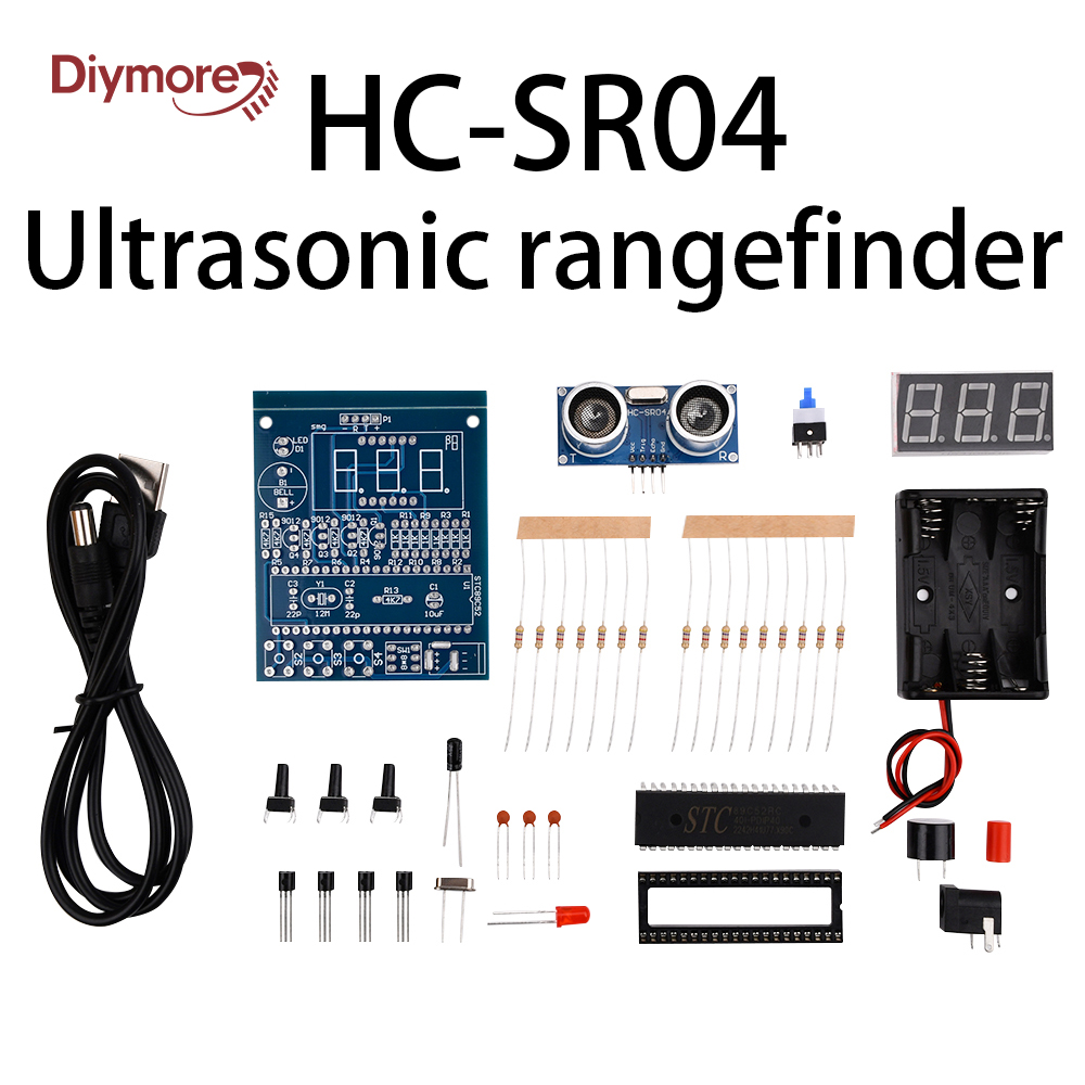 DIY Ultrasonik Mesafe Ölçme Al - Ultrasonic Sensor Hc-Sr04 incelemesi ve fiyatı