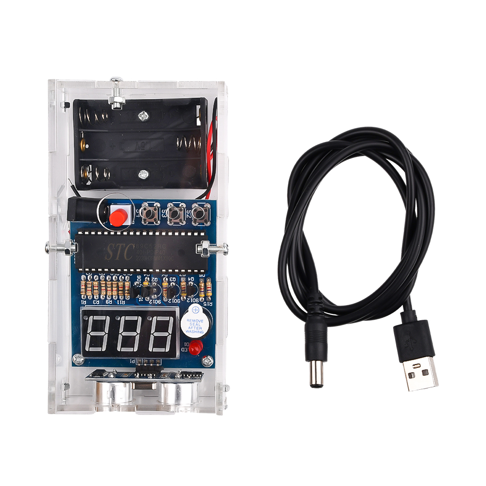 DIY Ultrasonik Mesafe Ölçme Al - Ultrasonic Sensor Hc-Sr04 incelemesi ve fiyatı